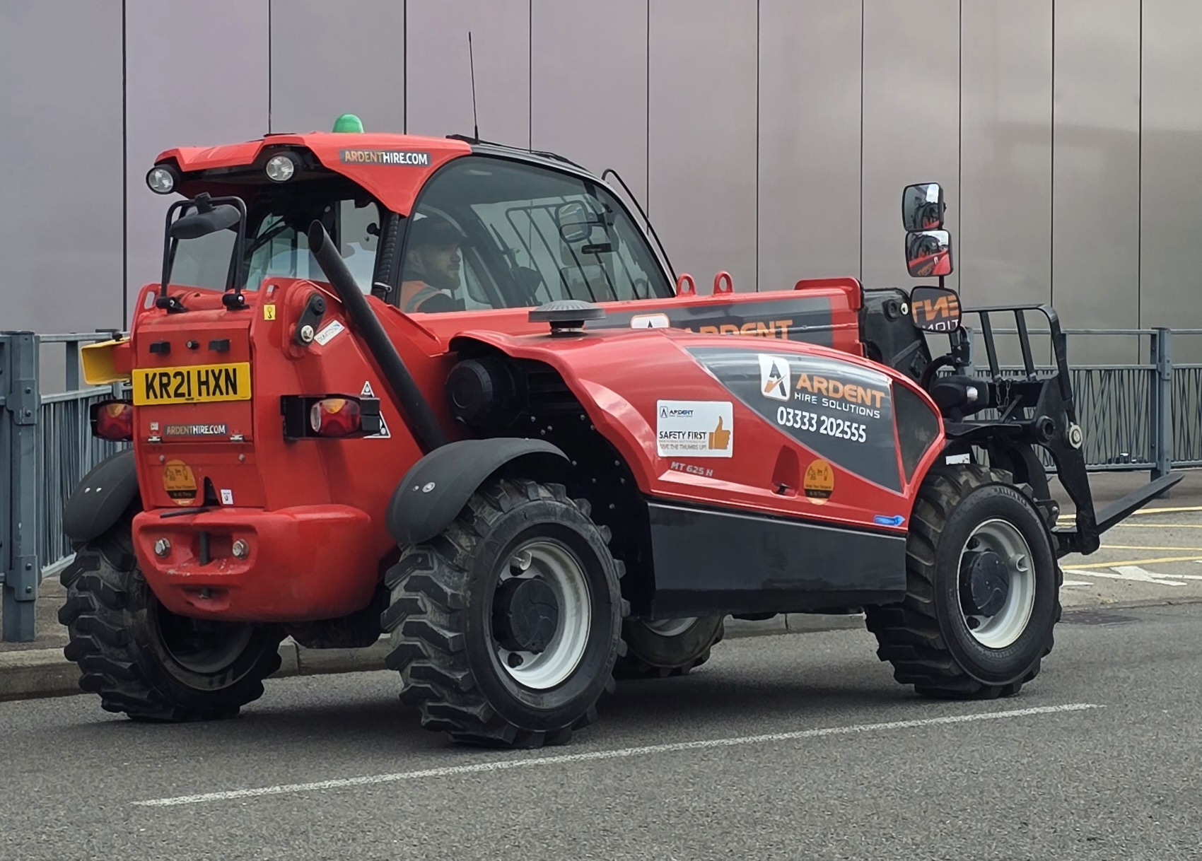 Ilustrační fotografie teleskopického manipulátoru Manitou MT 625 H